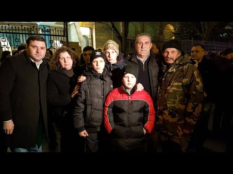 ენმ-ს აქცია, თავისუფლება გია ცერცვაძეს