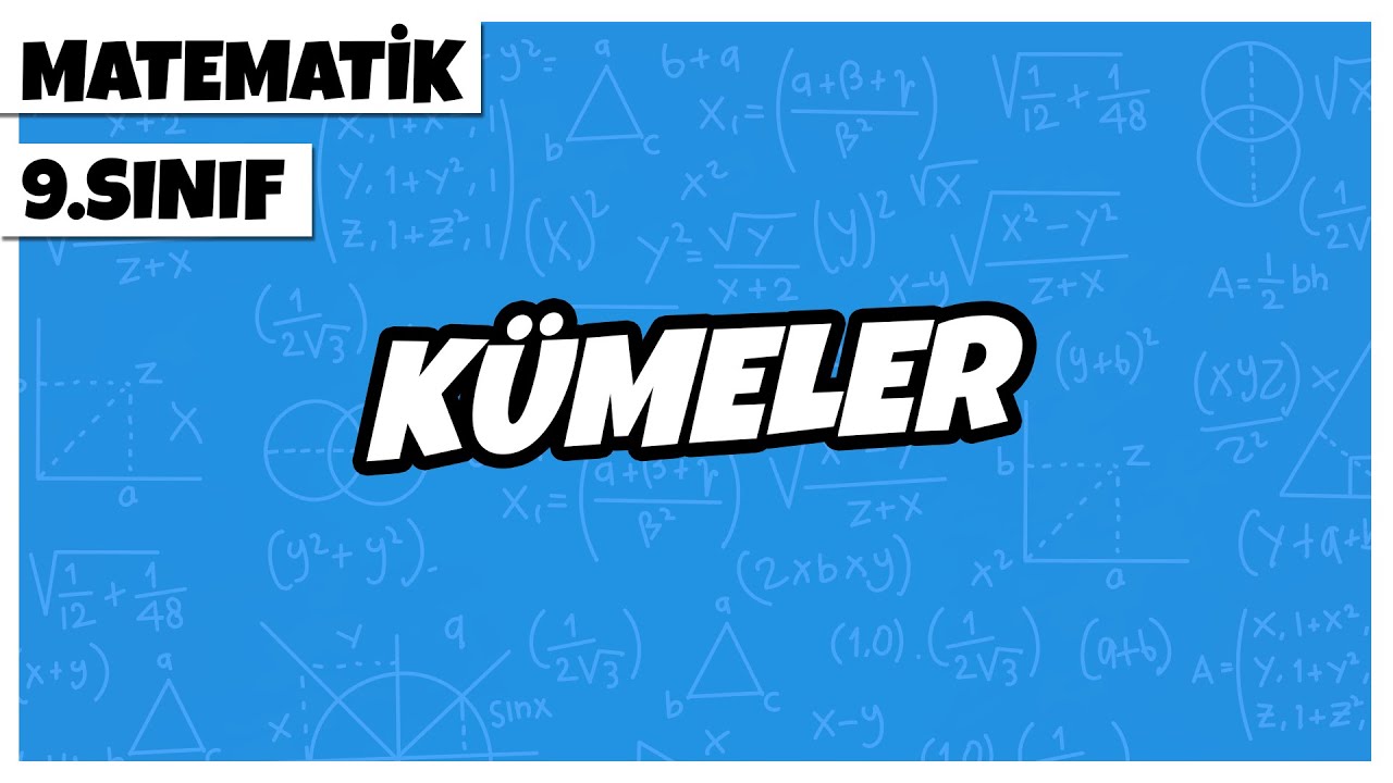 9 sinif matematik kume problemleri 2022 youtube