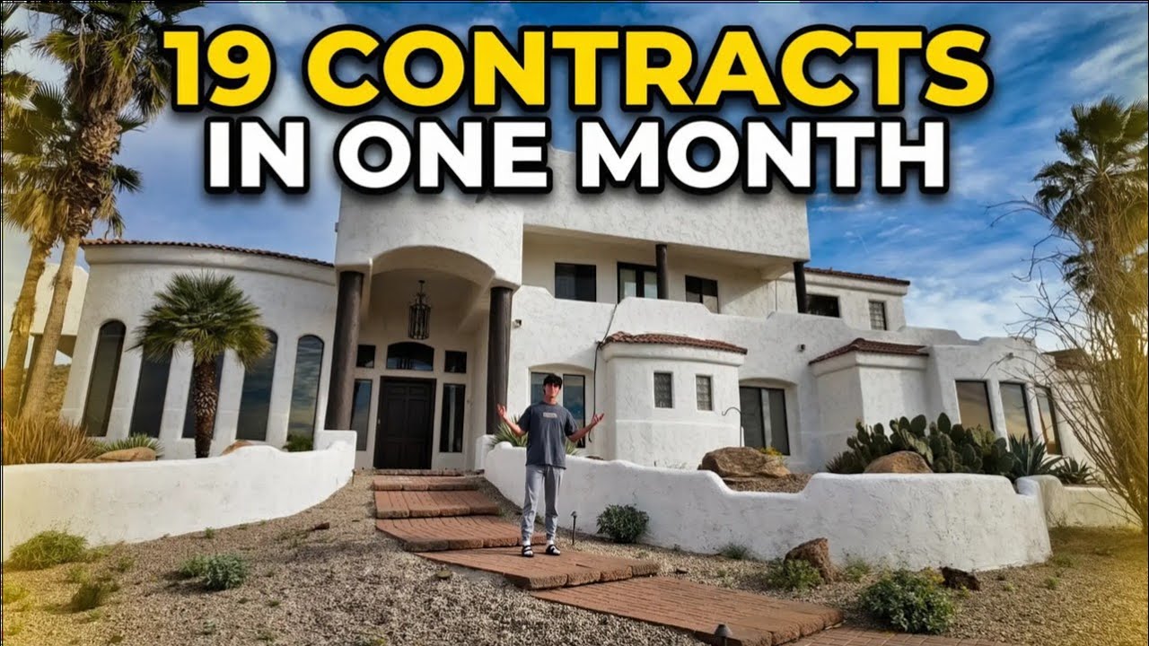 How I locked up 19 contracts last month (All flips)