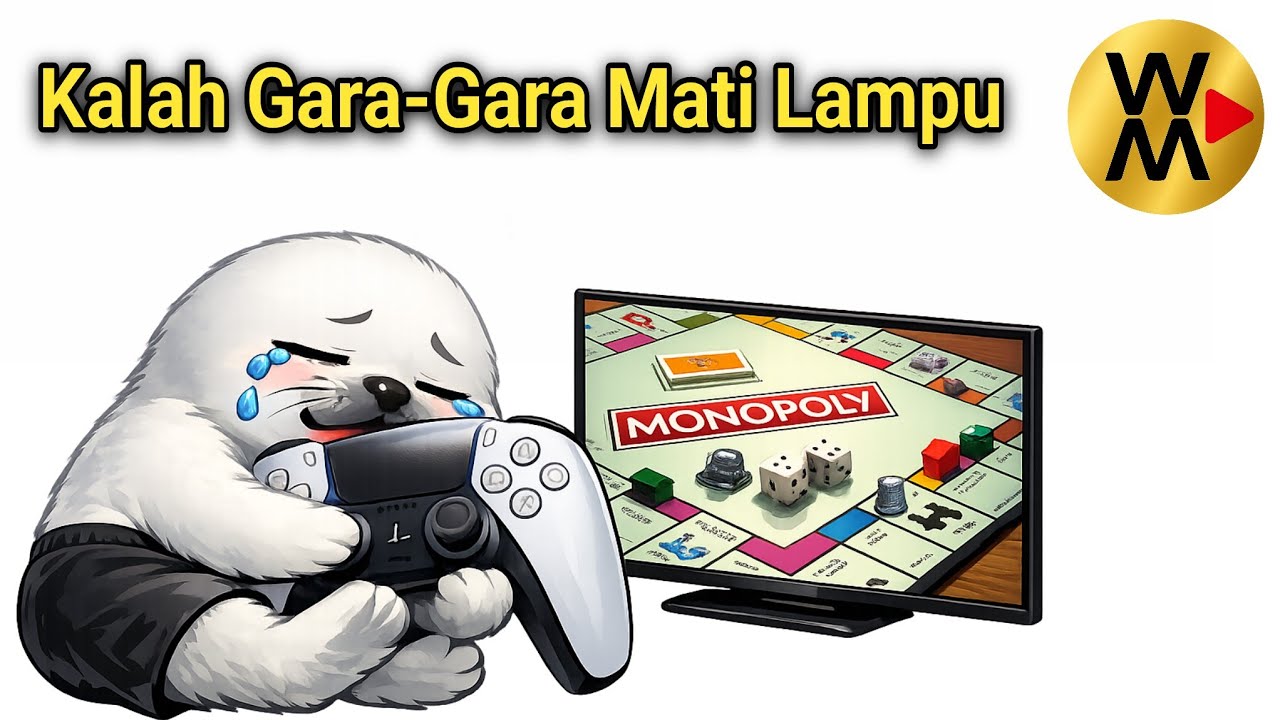 Gara-Gara Mati Lampu Gua Kalah Main Monopoli Di Roblox
