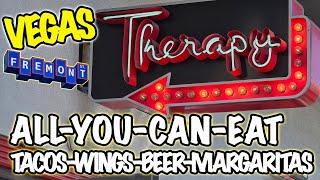 We Found the Best UNLIMITED Food and Alcohol Deal on Fremont | Therapy, Downtown Las Vegas