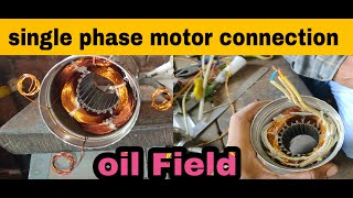 Single fase Submersible Motor Connection(oil Field motor connection)