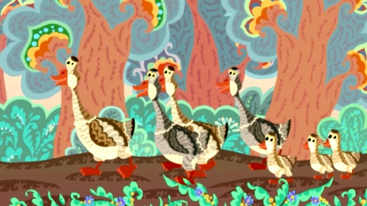 Ума-ма потешки для детей (Гуси) | Короткометражные мультфильмы - YouTube