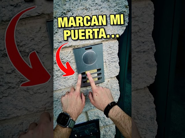Encontré esta marca en mi telefonillo y empezaron a pasar cosas raras…