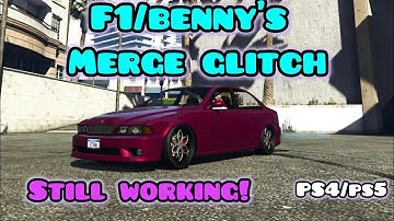 Still working gta5 car to car merge glitch after patch f1/benny’s wheels on any car ps4 ps5 update