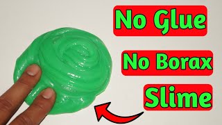 How To Make Slime Without Glue Or Borax l How To Make Slime With Flour and Salt l No Glue Slime ASMR