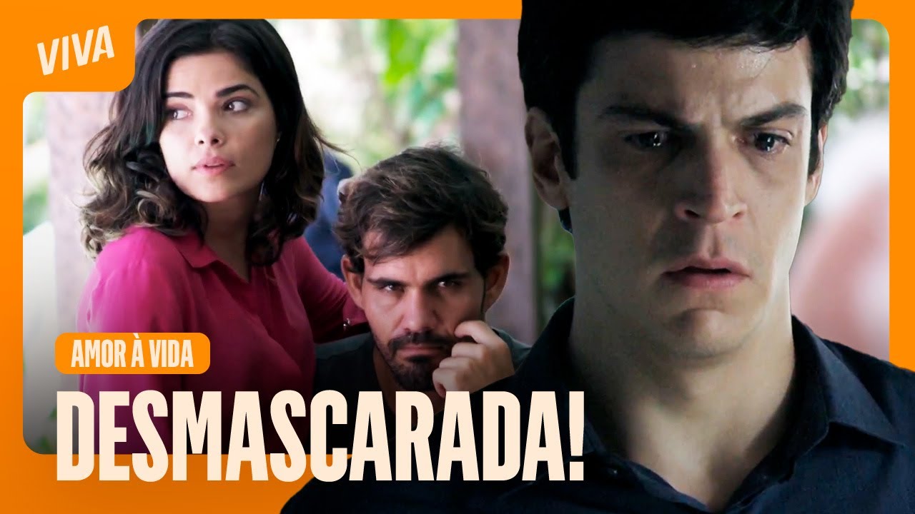 BOMBA! FÉLIX DESMASCARA ALINE E CÉSAR AMEAÇA A VILÃ COM UMA FACA | AMOR À VIDA | CENAS MARCANTES