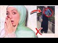 الحجاب الغير المناسب |سلسلة تنسيق ملابس المتابعين