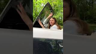 How to open the sunroof in a Honda Element #hondaelement #honda #automobile #hondasuv #hondacars