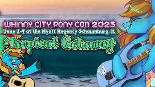 I'M PERFORMING AT WHINNY CITY PONY CON!!!