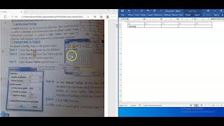 Computer For Class 5  :    Ch -  4  :   Tables In Microsoft Word 2010  ( part 1 )