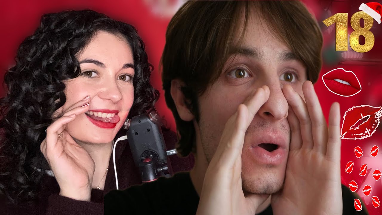   • ASMR FR • BRUITS de BOUCHES secs & mouillés avec @EwenASMR • 🎅🎄