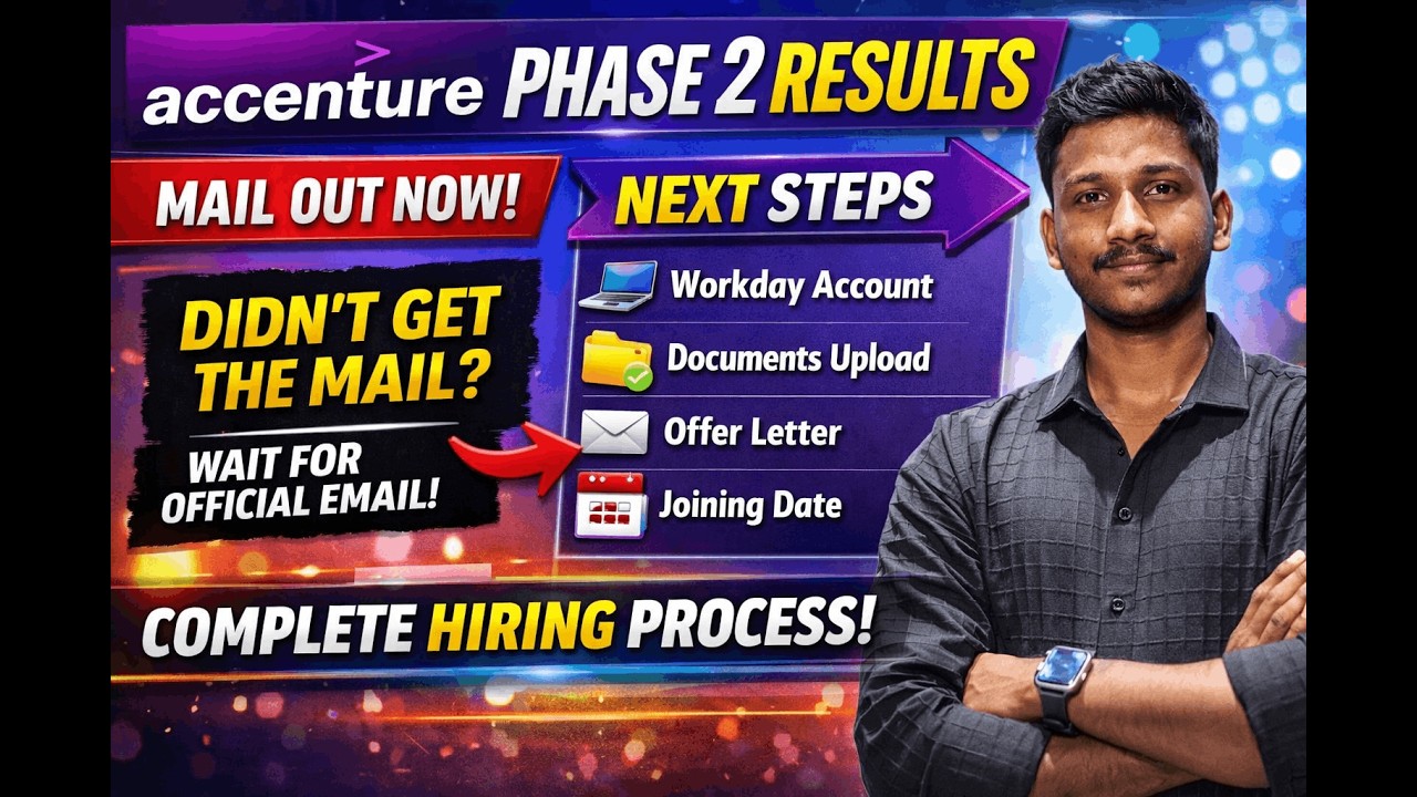 Accenture Phase 2 Interview Results | Latest Accenture Update | Didn’t ...