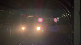 MBTA Red Line UTDC 01700 Series Entering Park Street SB