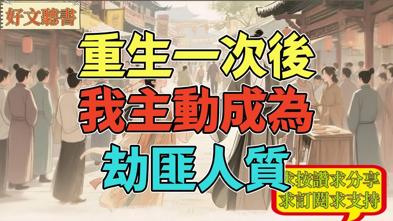 已完結爽文《重生一次後我，主動成為劫匪人質》#小说#完结爽文#一口氣聽完#有聲書