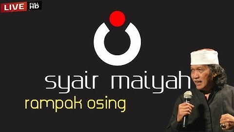 KIAI KANJENG || RAMPAK OSING FULL HD