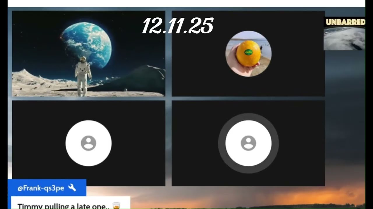 TIMMAH, также известный как UNBARRED 12~11~25 Bone Spurs