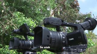 Trai Nghiem May Quay Canon Xf 205