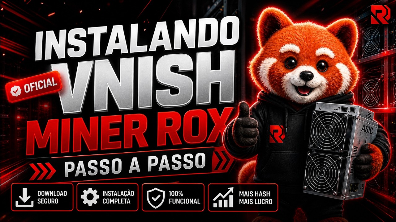 Tutorial completo VNISH OFICIAL BRASIL : Tutorial simples e facil