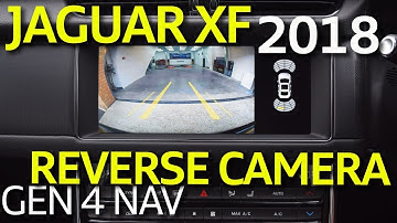 Jaguar XF 2018 With GEN 4 Nav Reversing Camera Retrofit