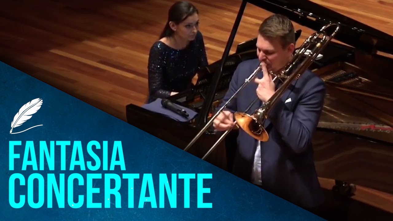 Peter Steiner & Constance Hochwartner perform Fantasia Concertante for trombone and piano