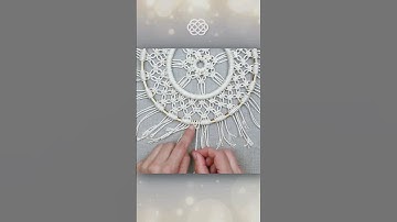 DIY Macrame Dream Catcher EASY Wall Decor