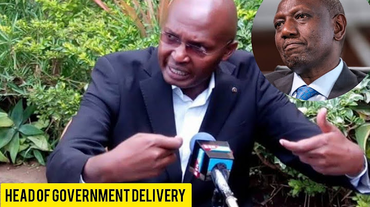 Head of government Delivering Services Peter Mbae resigns