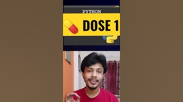 (മലയാളം)PYTHON IN A PILL💊(Dose 1): Learn Python in 1 Minute #shorts