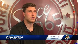 Drew Sample Holiday Toy Drive partners with Gold Star to collect toys for hospitalized children