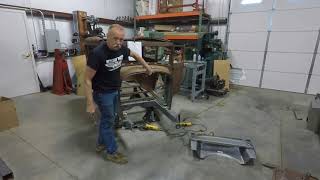 1928 1929 Ford Model A Complete Firewall Installation