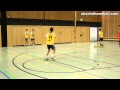 Entrenamiento de balonmano: decisión de los laterales