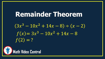 Remainder Theorem | Math Video Central