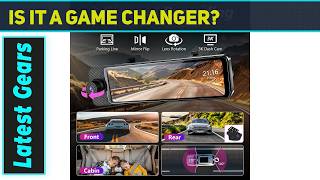 3 Channel Mirror Dash Cam with Front 3K Cabin & Rear 10 Best Smart Car Security System 2026