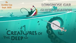 Creatures Of The Deep - Longnose Gar, Lepisoste, Lepisosteus Great Lakes Best Spot