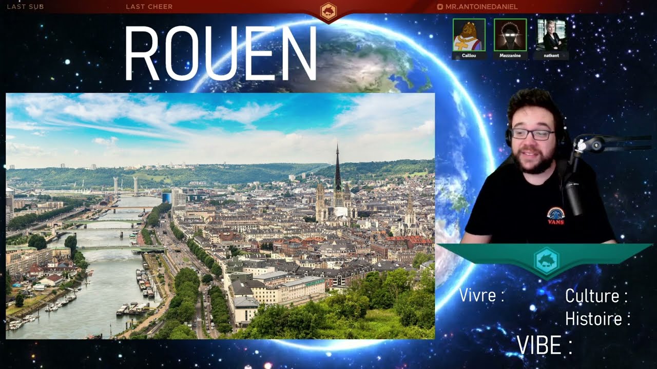 Rouen - Classement des villes de France d'Antoine Daniel (officiel et scientifique)