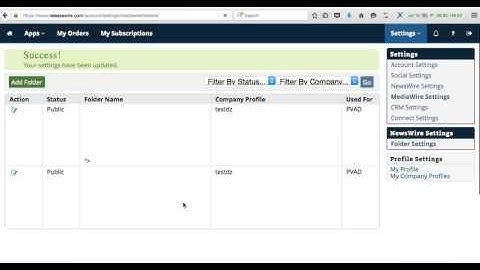 ReleaseWire Bug Bounty  - Persistent Cross Site Scripting Vulnerability (Folder Settings Name)