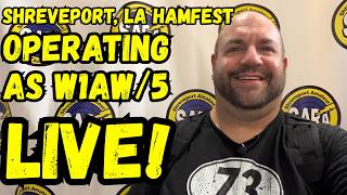 Operating W1AW/5 Live From Shreveport, LA Hamfest
