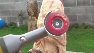 Woodcarving tools I use for chainsaw carving. How to carve, How to wood carve, Learn to wood carve. Carving lessons. woodcarving tools, chainsaw carving. https://www.amazon