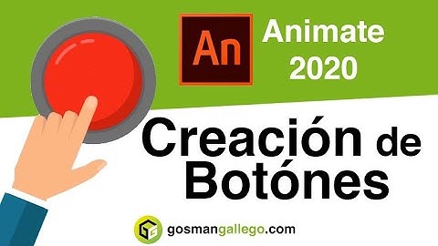Creación de botones en Animate 2020