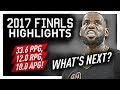 LeBron James EPIC Offense Highlights VS Warriors (2017 Finals) - What's Next?
