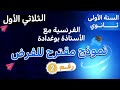 نموذج مقترح بقوة لفرض الثلاثي الأول الفرنسية للسنة أولى ثانوي ج م علوم ج م آداب رقم 2 