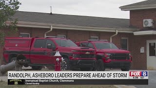 Randolph County, Asheboro leaders prepare ahead of winter storm