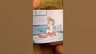 Shizuka Bathing #doraemon #cartoon #flipbook #shizuka #bathing #nobita #shizukadrawing #shorts