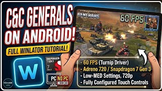 C&C Generals Zero Hour on Android — Install Any Mod + Touch Controls! screenshot 2