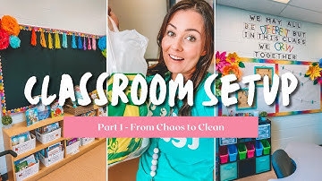 Classroom Setup 2021 Part 1