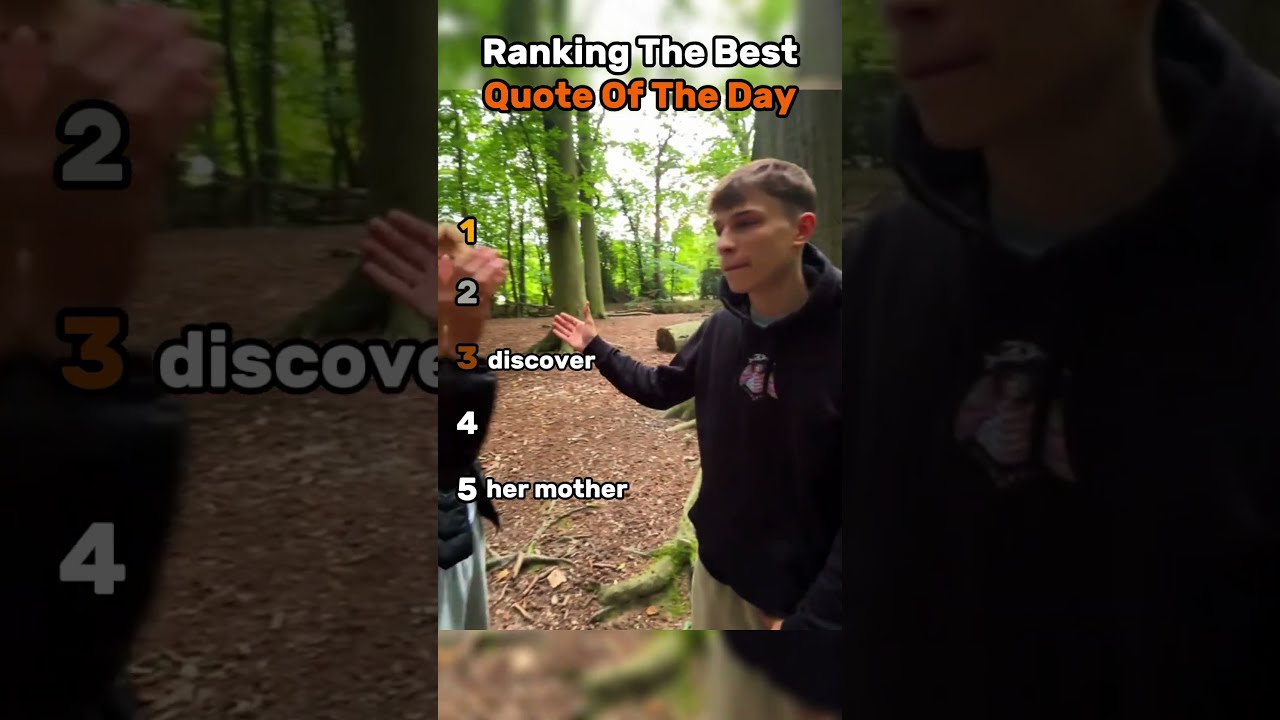 Ranking The Best Quote Of Day
