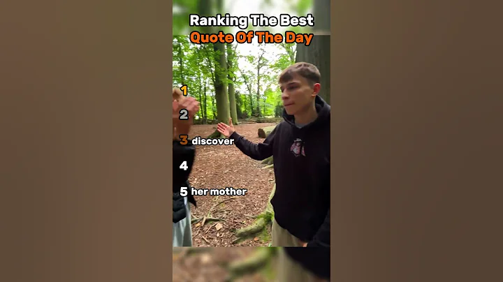 Ranking The Best Quote Of The Day