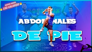 15 Min ABDOMEN de PIEReducir cintura y aplanar abdominales ABS WORKOUT session 53