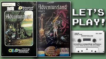 Adventureland (TRS-80, 1978, Atari 8 bit, 1982) - Adventure Let