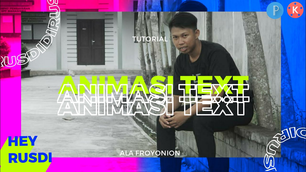 Tutorial Animasi teks seperti froyonion di android